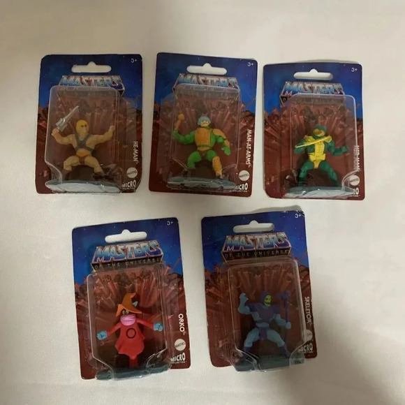 He-man Masters Of The Universe Micro Collection Action Figures Set of 5 Mattel - Picture 11 of 11